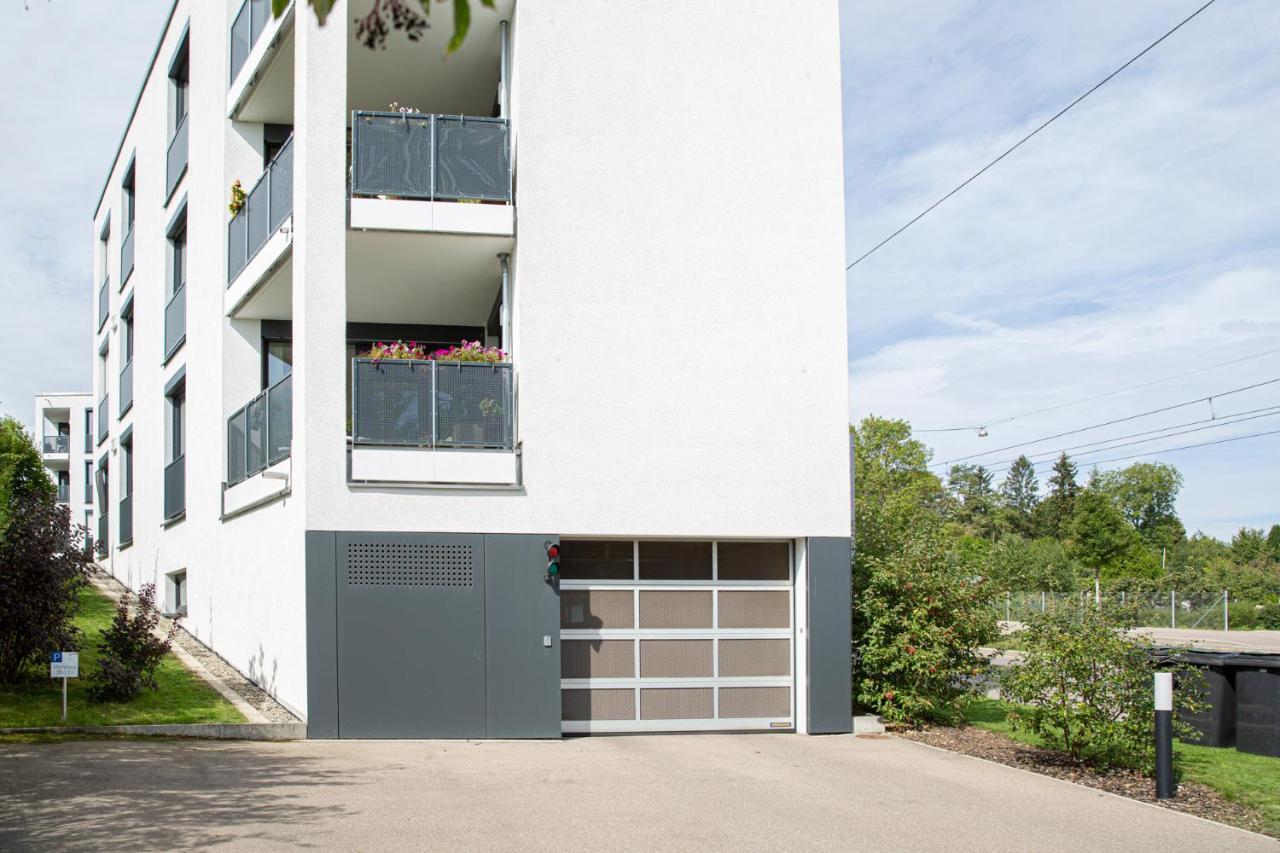 Apartamento Customflats - Tiefgarage - Terrasse - Uninaehe Ulm Exterior foto