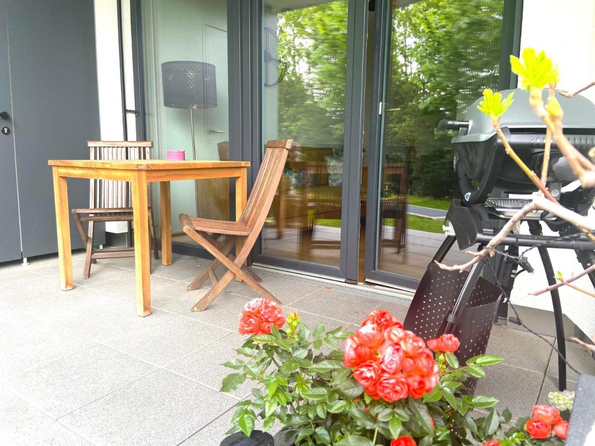 Apartamento Customflats - Tiefgarage - Terrasse - Uninaehe Ulm Exterior foto